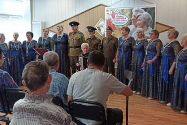 Концерт для пациентов госпиталя ветеранов